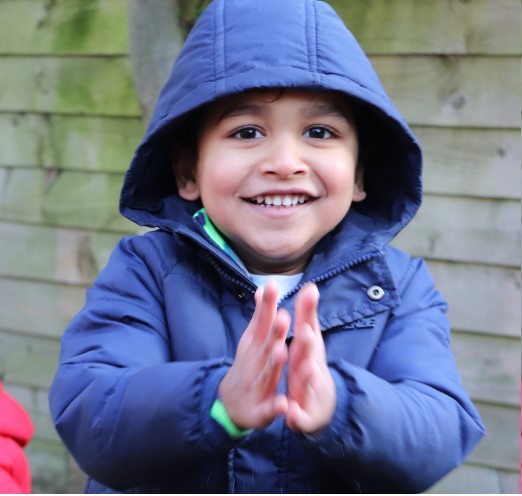 Children at Clifton Street Preschool Swindon