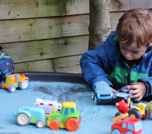 Children at Clifton Street Preschool Swindon